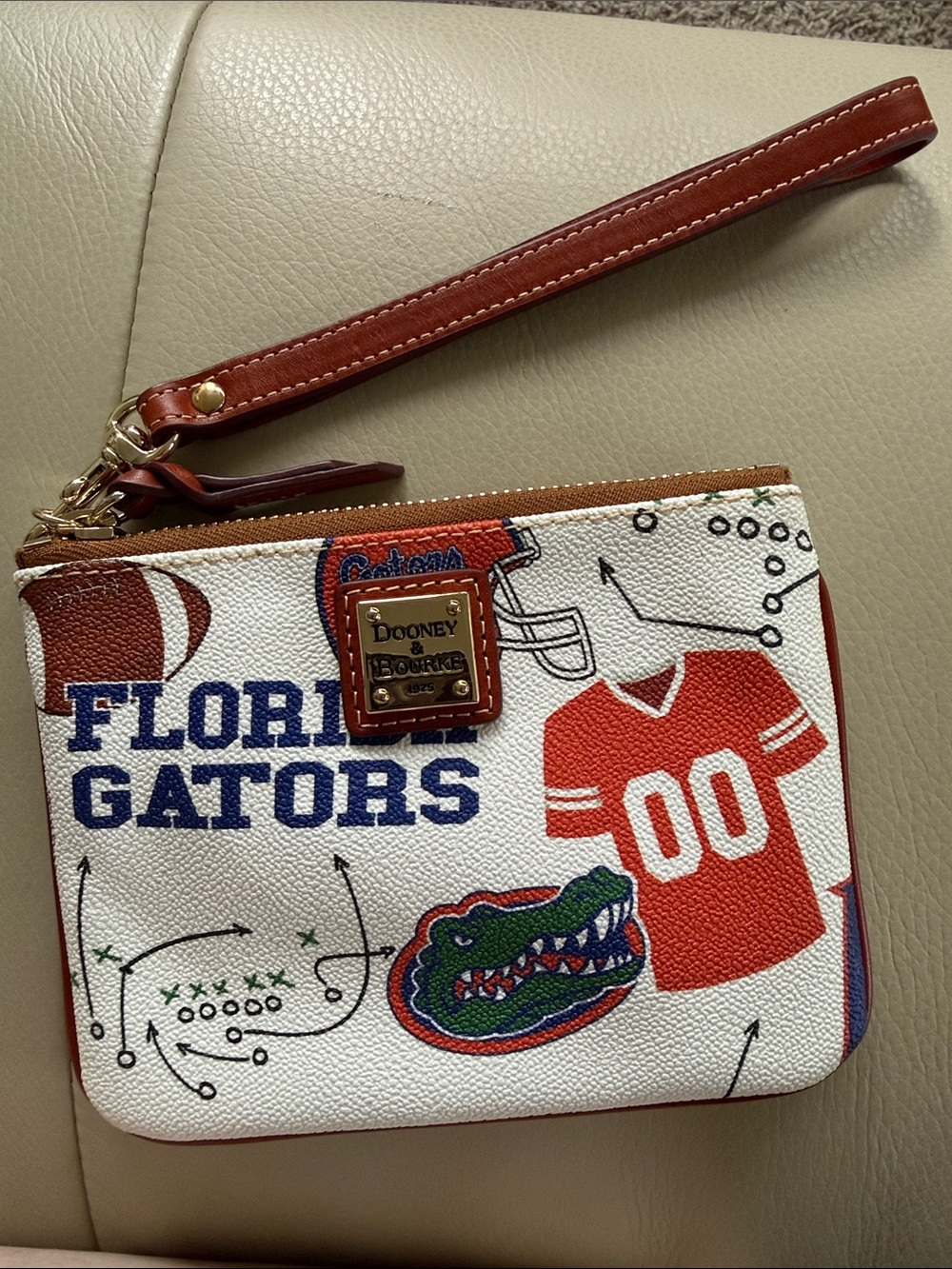Dooney & Bourke University of Florida Gators Stadium Wristlet